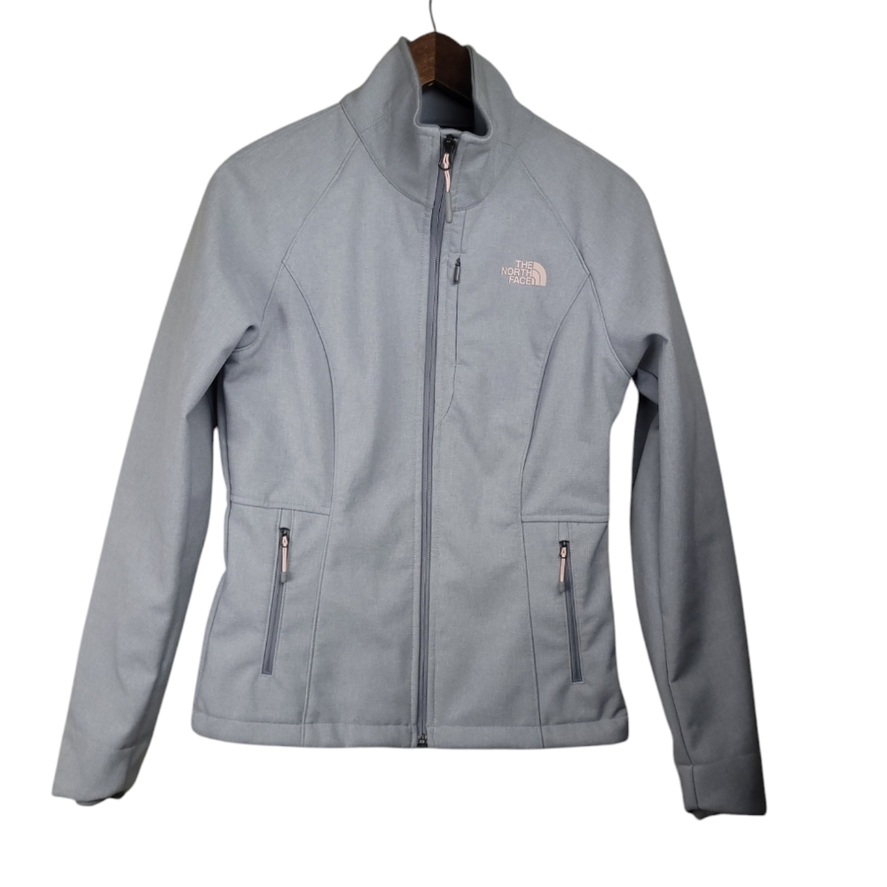 Northface Windwall Jacket - Light Gray Size Small - image 1